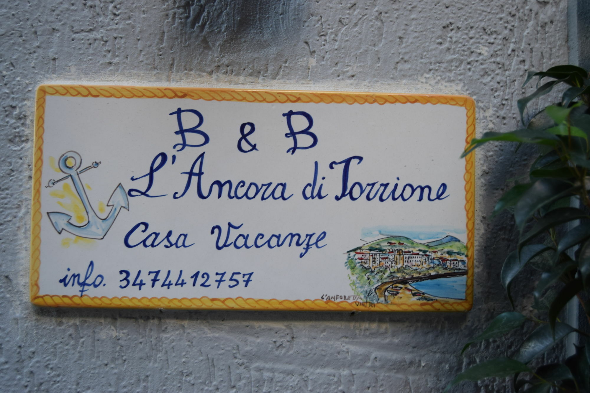 Bed and Breakfast L'Ancora Di Torrione à Salernes Extérieur photo